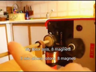 Magnetic gear box 4:1 (work with AC motor)