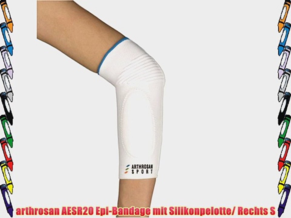 arthrosan AESR20 Epi-Bandage mit Silikonpelotte/ Rechts S