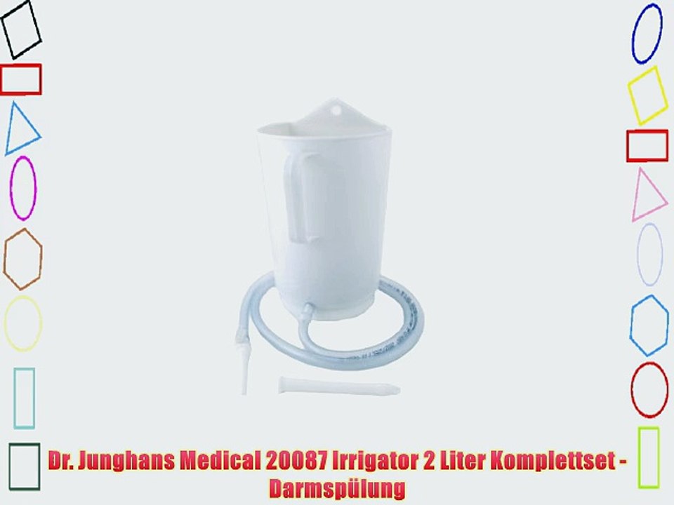 Dr. Junghans Medical 20087 Irrigator 2 Liter Komplettset - Darmsp?lung