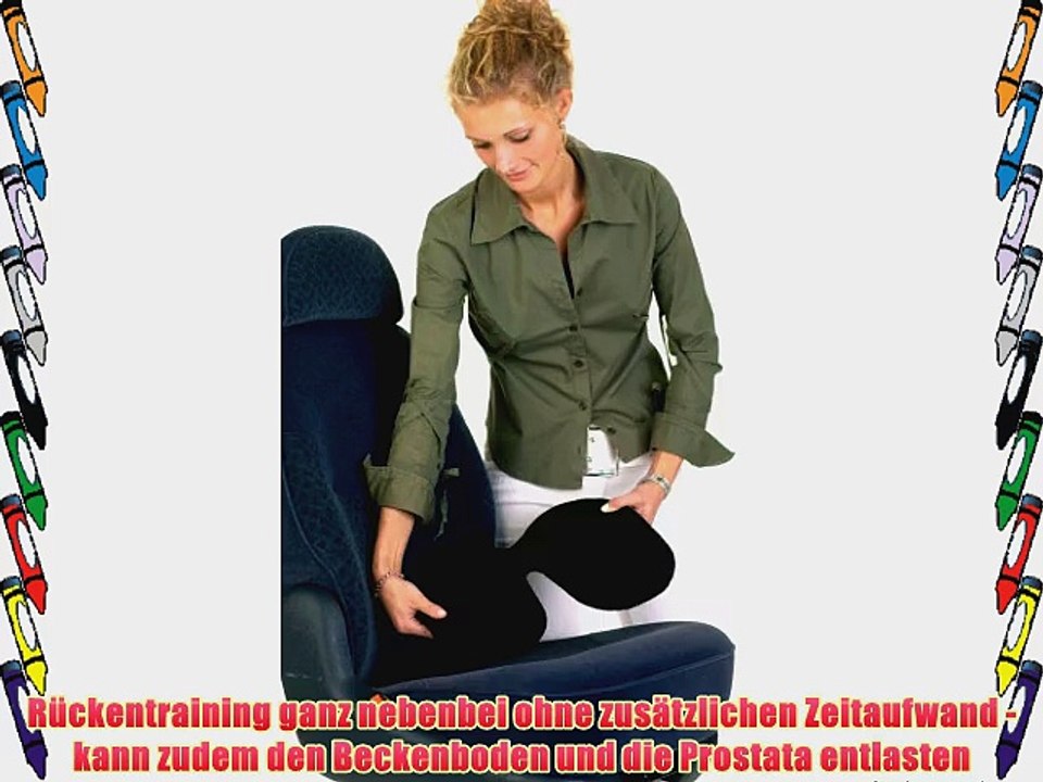 Togu AIRGO? Aktivkissen Sitzkissen Comfort schwarz