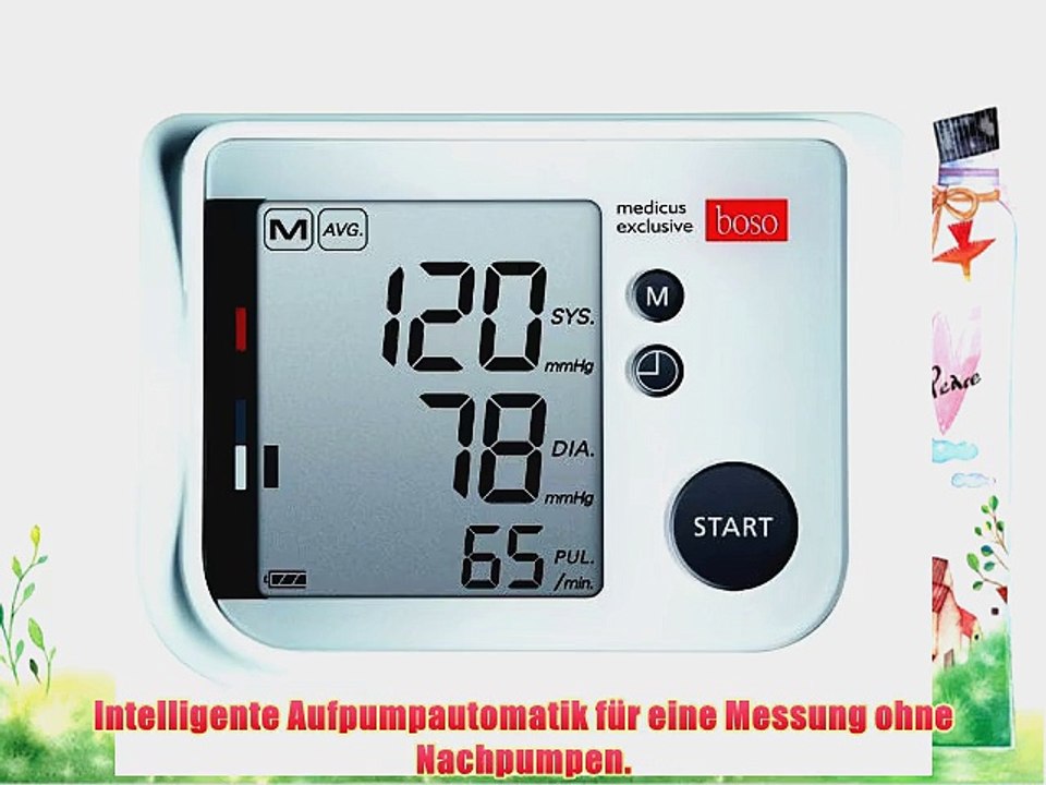 boso medicus exclusive Oberarm-Blutdruckmessger?t