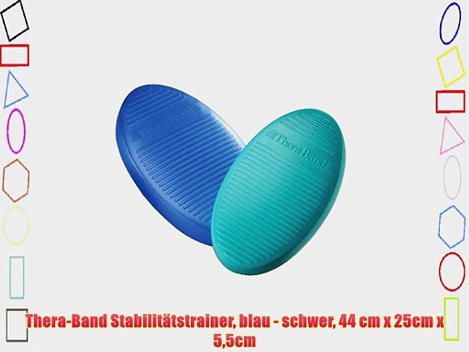 Thera-Band Stabilit?tstrainer blau - schwer 44 cm x 25cm x 55cm