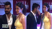 Virat and Anushka in romantic mode at Vogue Beauty Awards