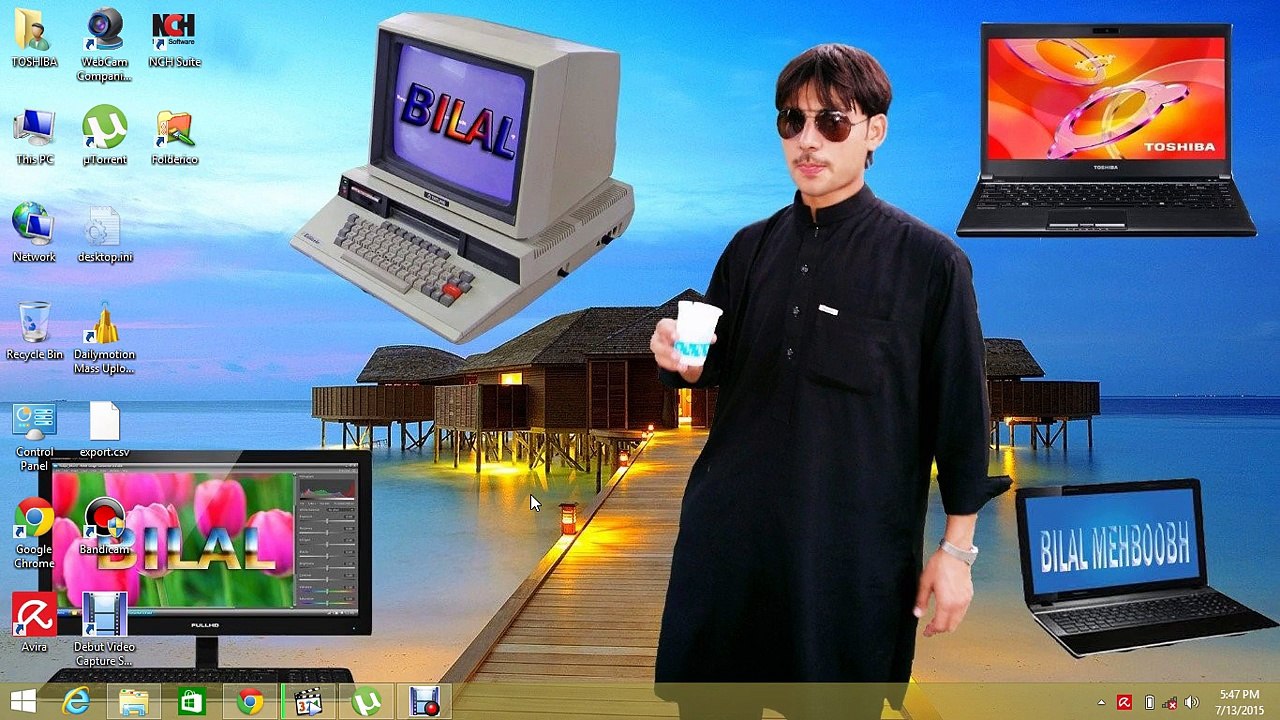 Bilal Mehboob Bannu Basci computer video Folder color pashto 8
