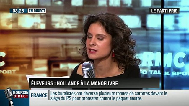 Le parti pris d'Apolline de Malherbe: Blocage des éleveurs: l'exécutif bouge ! - 22/07