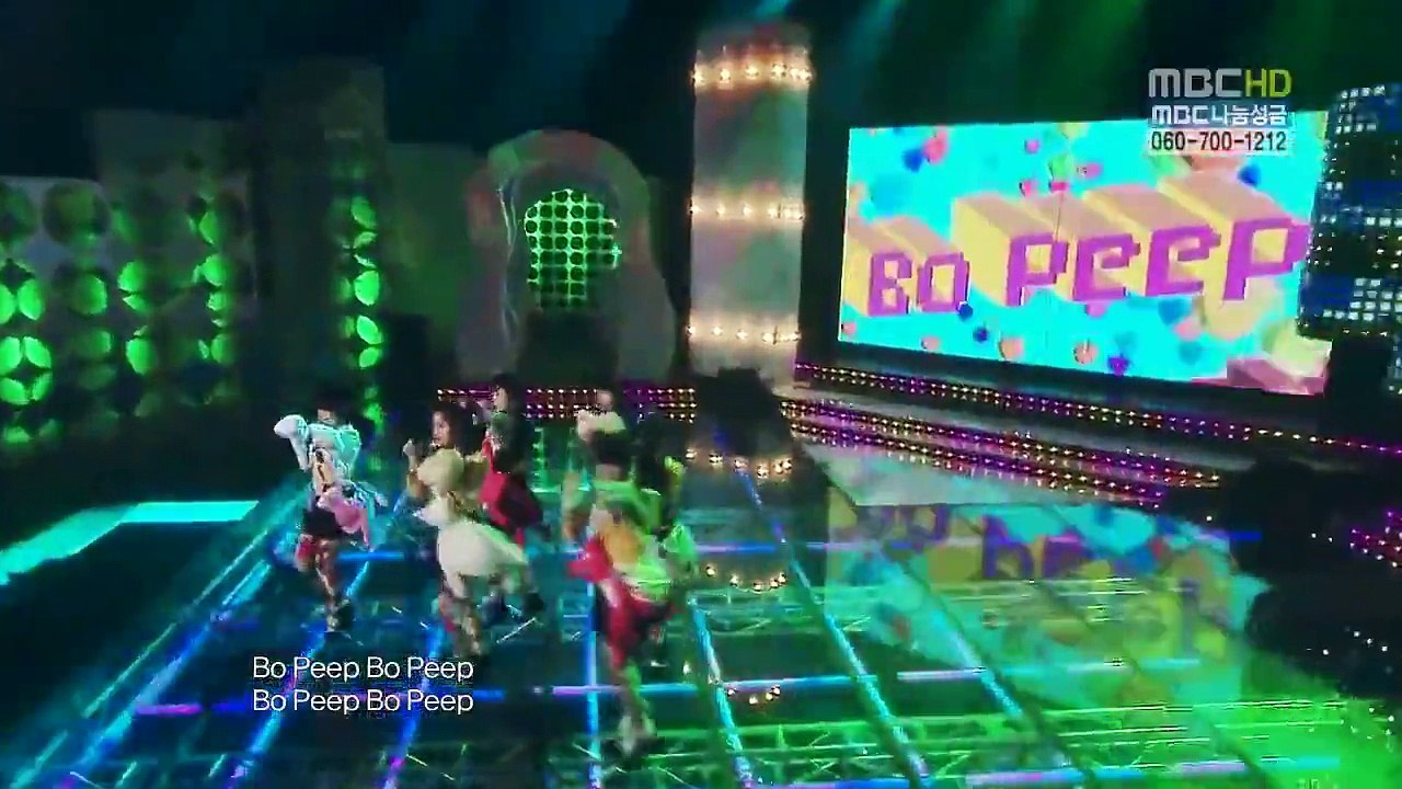 [HD] T-ARA - Bo Peep Bo Peep NG (feat by 2PM Junsu)~