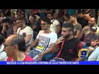 BISCEGLIE | Il club neroazzurro conferma De Luca e presenta De Santis