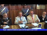 TRANI | Arrestata banda di ladri d'appartamento alla 'Lupin'
