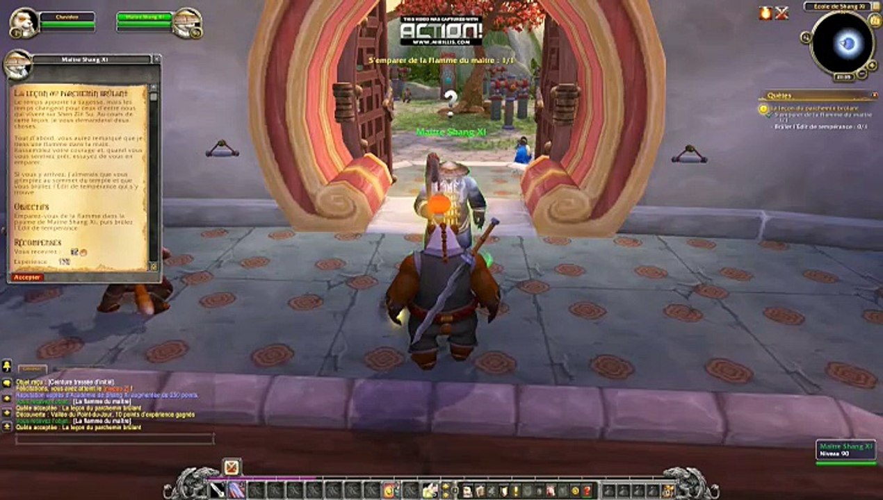 warcraft ( la leçon du parchemin brulant )  4