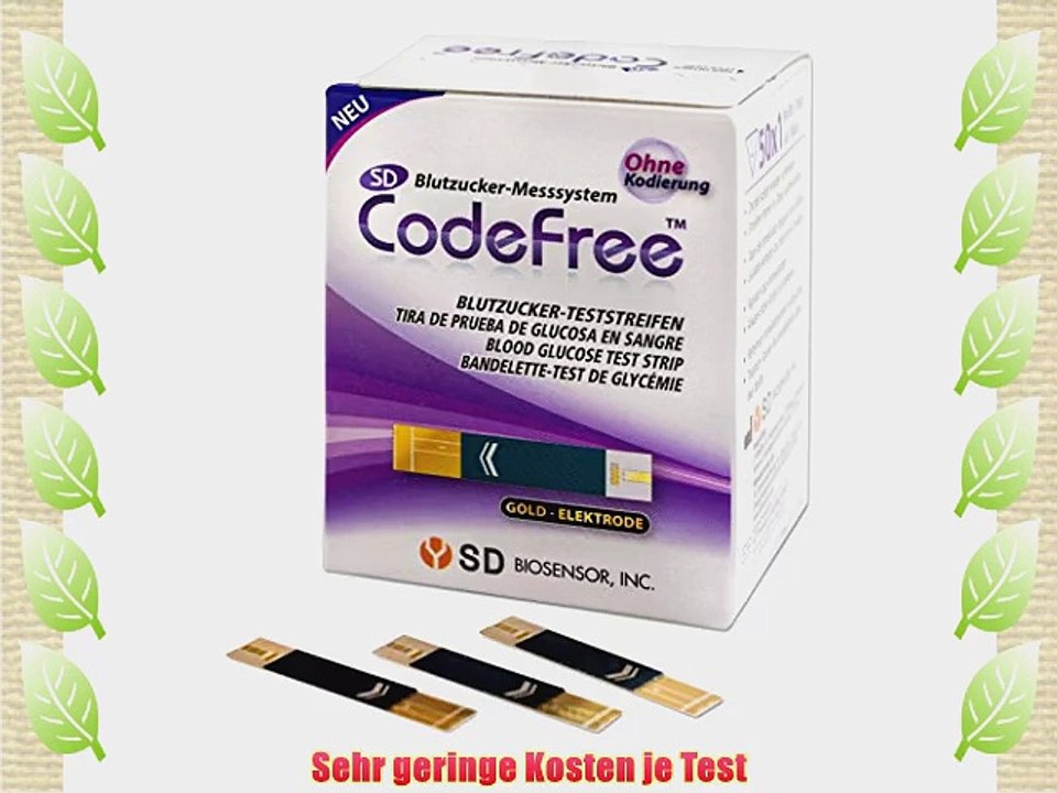 SD CodeFree Blutzuckerteststreifen 200 Stk.