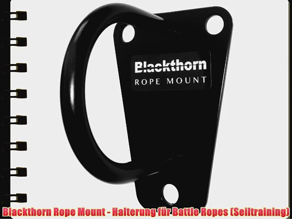 Blackthorn Rope Mount - Halterung f?r Battle Ropes (Seiltraining)