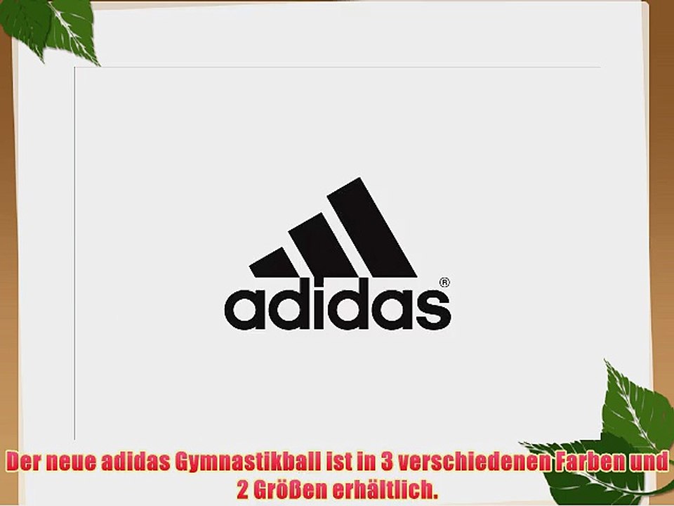adidas Uni Gymnastikball 65cm schwarz 65 cm ADBL-12245