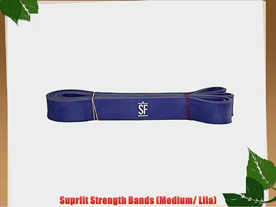Suprfit Strength Bands (Medium/ Lila)