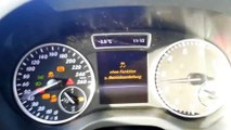 Mercedes A-Class Electronic System goes crazy on Highway