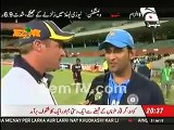 M.s Dhoni Interview very funny