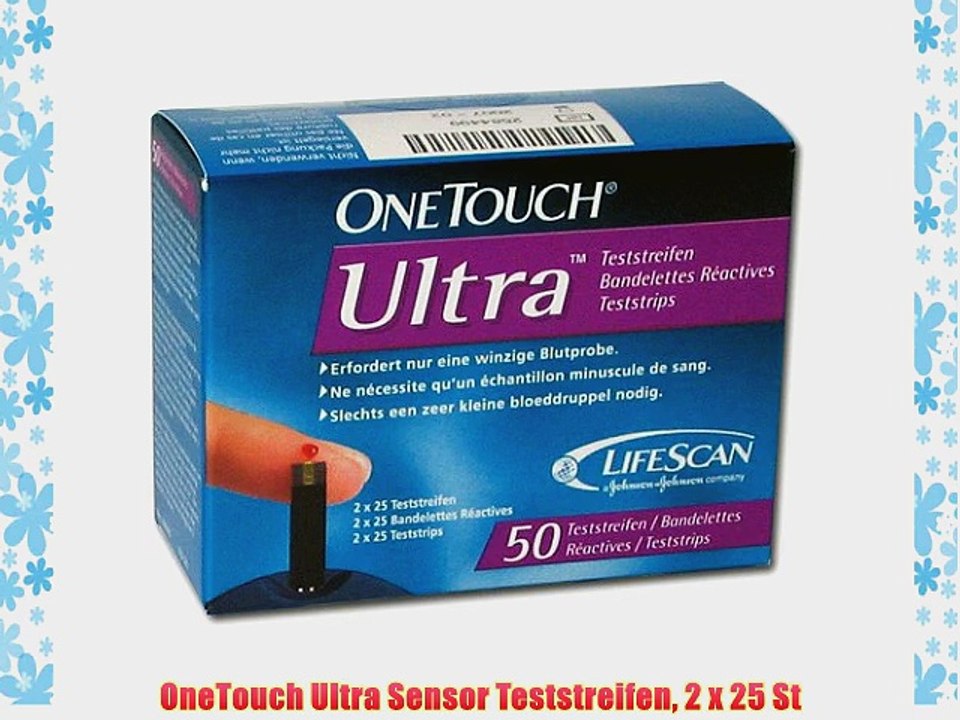 OneTouch Ultra Sensor Teststreifen 2 x 25 St