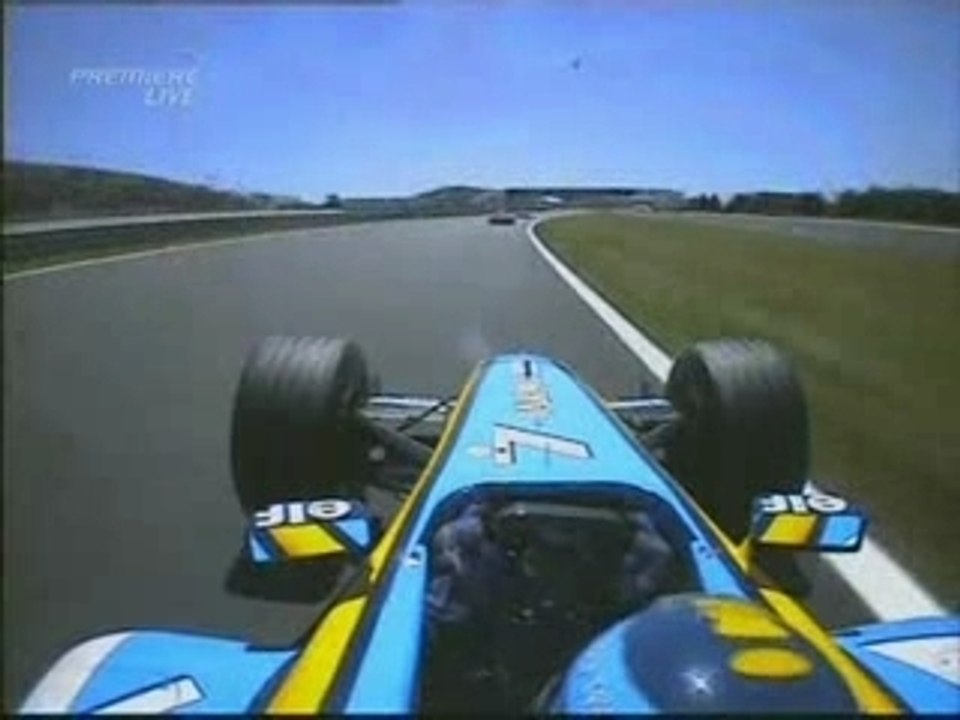 F1 2004 France GP Start - Trulli