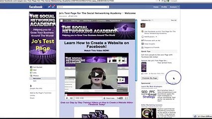 Create a Website on Facebook Part 13 Removing Scrollbars - Video Dailymotion
