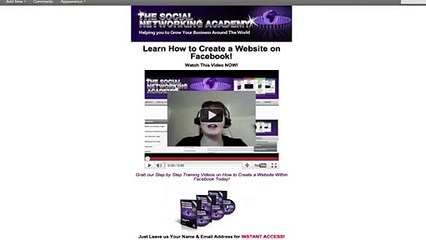 Create a Website on Facebook Part 15 - How to Link an Image - Video Dailymotion