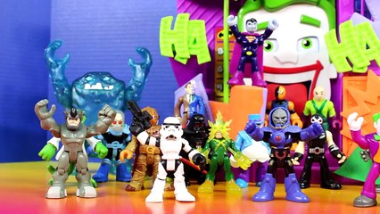 Playskool Heroes Marvel Iron Man Adventures Repulsor 4x4 Hulk Smash Mobile Destroy Imaginext Joker