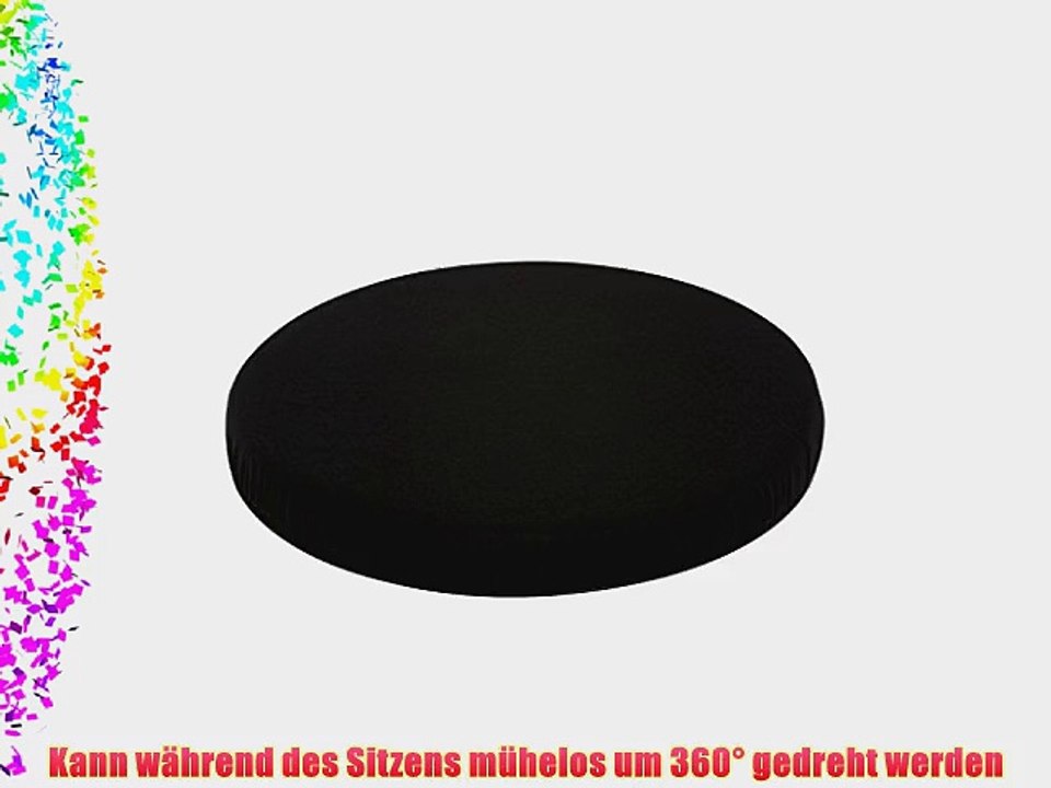 DMI Dreh-Kissen schwarz