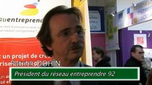 Salon des entrepreneurs 2010 : interview de Patrick Dohin, Président de Réseau Entreprendre 92