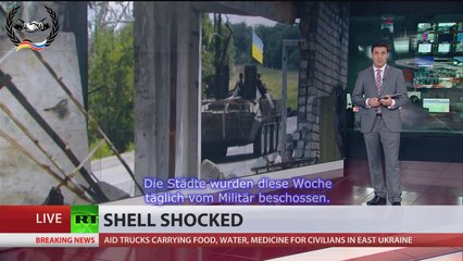 Ein Rundgang durch das zerstörte Lugansk