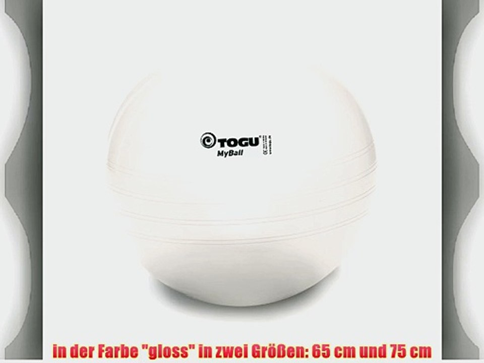 TOGU Gymnastikball My-Ball 65 cm Gloss