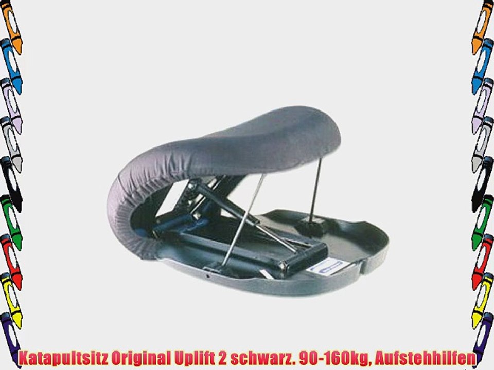 Katapultsitz Original Uplift 2 schwarz. 90-160kg Aufstehhilfen