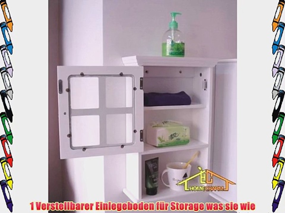 Badezimmer schrank/Wandschrank/Medizinschr?nkeWei? HC-041