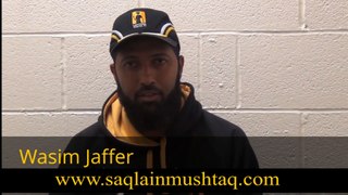 Wasim Jaffer talks about Saqlain Mushtaq