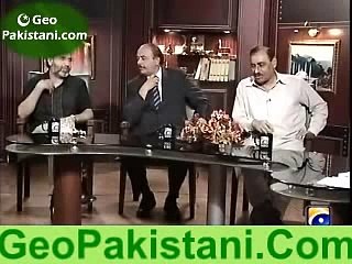 Law Minister ( Wasi Zafar ) Scratching His Balls