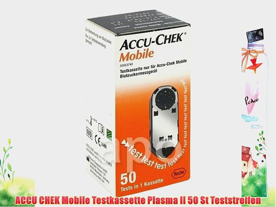 ACCU CHEK Mobile Testkassette Plasma II 50 St Teststreifen