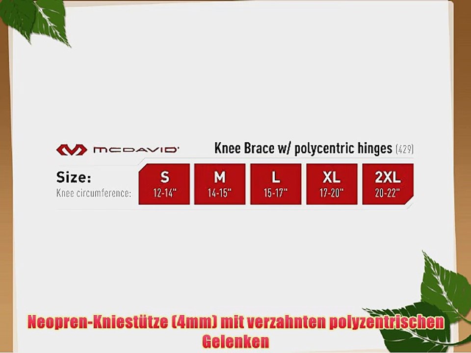 McDavid Kniest?tze 429 PS II black M 429R