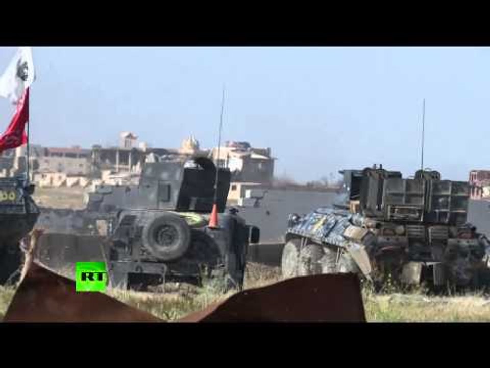 Iraqi Army vs ISIS - troop offensive to recapture Tikrit