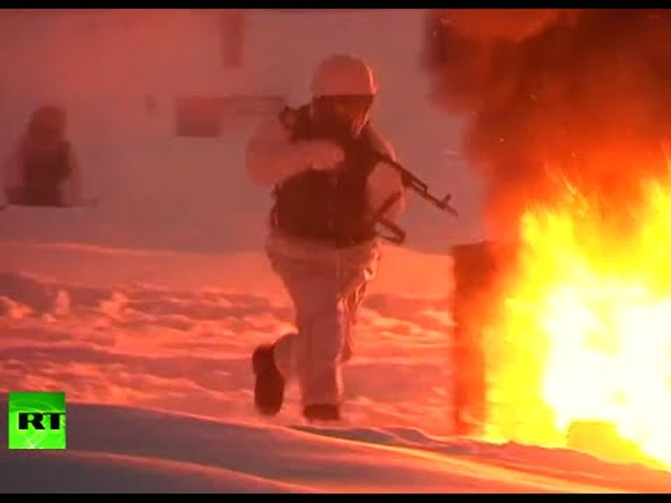 Arctic Drills RAW: Russian Northern Fleet snap exercises in severe weather