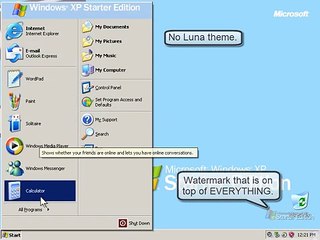 Windows XP Starter Edition