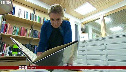 أقدم مخطوطه قرأنيه في العالم عثر عليها في بريطانيا عمرها 1350 سنه