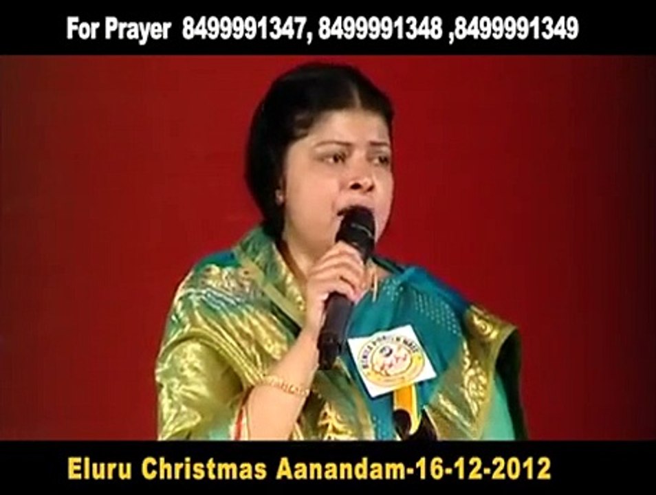 Preetha Judson Telugu Message Merry Christmas