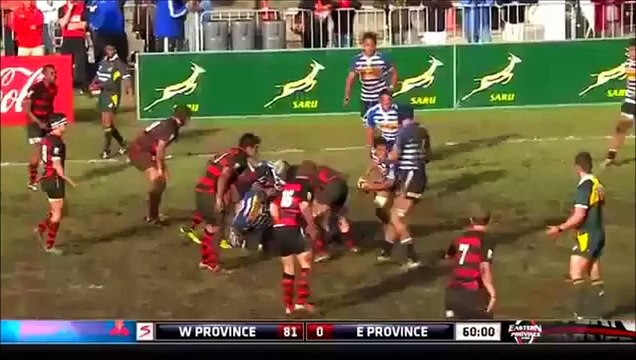 Un pilier de la Western Province marque un essai de 65 mètres