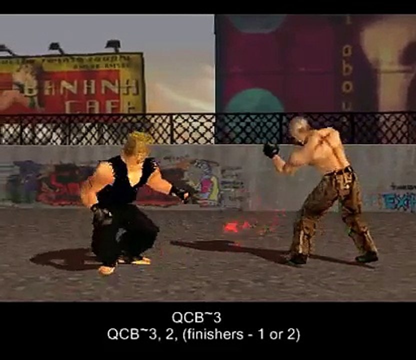 TEKKEN 3 Paul - secret moves, rare custom combos