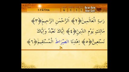 Fatiha Suresi -  Kabe imamı es Şüreym Hatim Seti HD