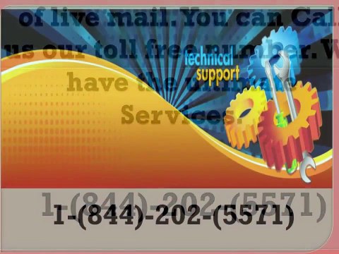 1-844-202-5571 Livemail Tech Support Phone number