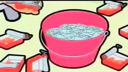 Mr. Bean Cartoon- Goldfish