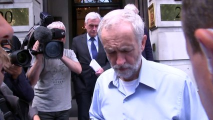 Corbyn says Blair's remarks are "very unfortunate"