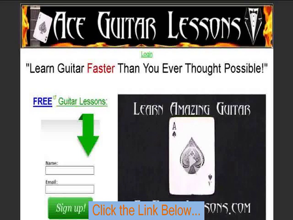 Ace Guitar Lessons | Online Video Guitar Lesson Memberships