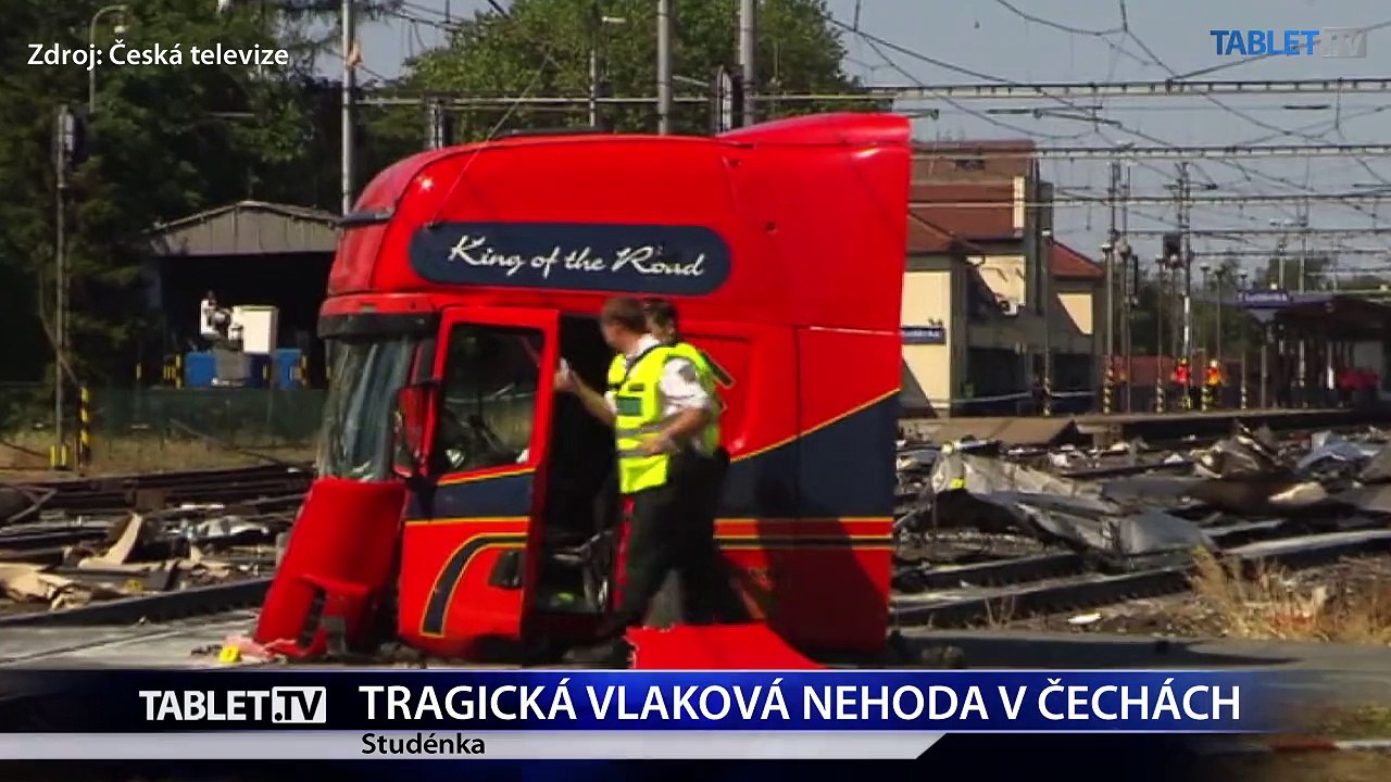 Dvaja mŕtvi, desiatky zranených: V Česku sa vlak zrazil s kamiónom