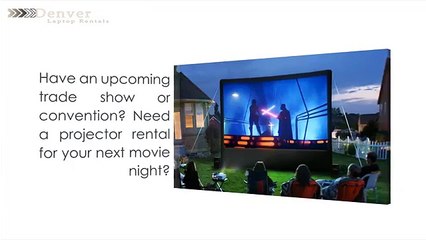 Affordable Projector Rental in Denver