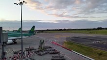 Aerlingus landing Dublin airport