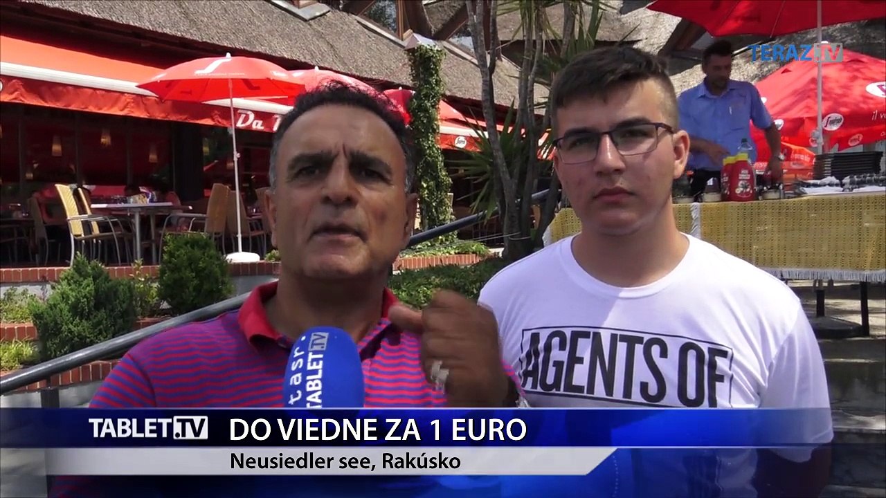 Pravidelná autobusová linka umožňuje okúpať sa v Neziderskom jazere